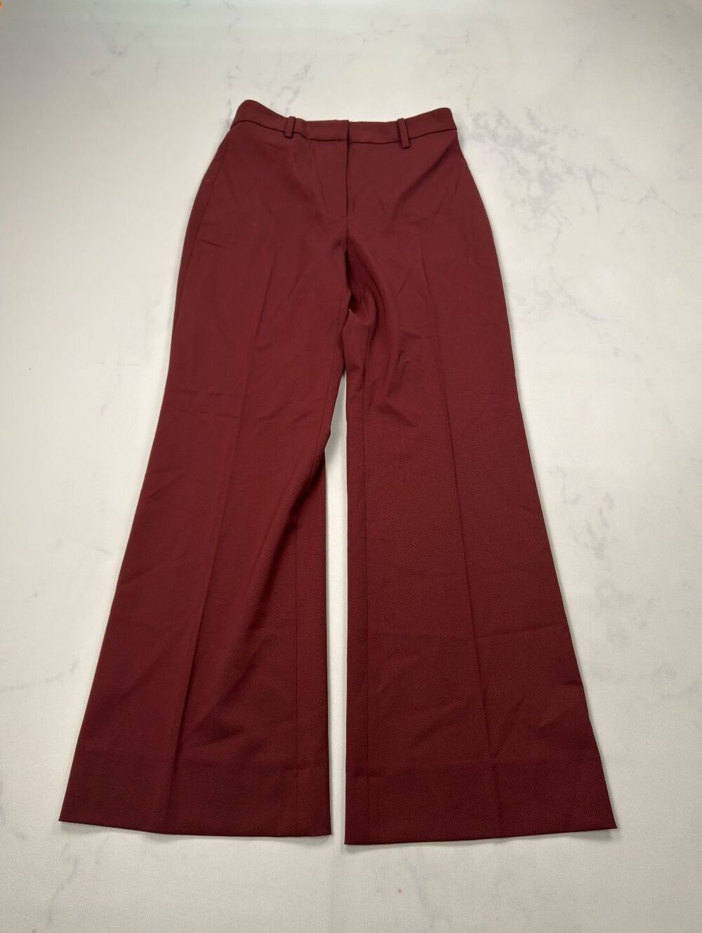 Banana Republic Pants Burgundy Flared - Women 4